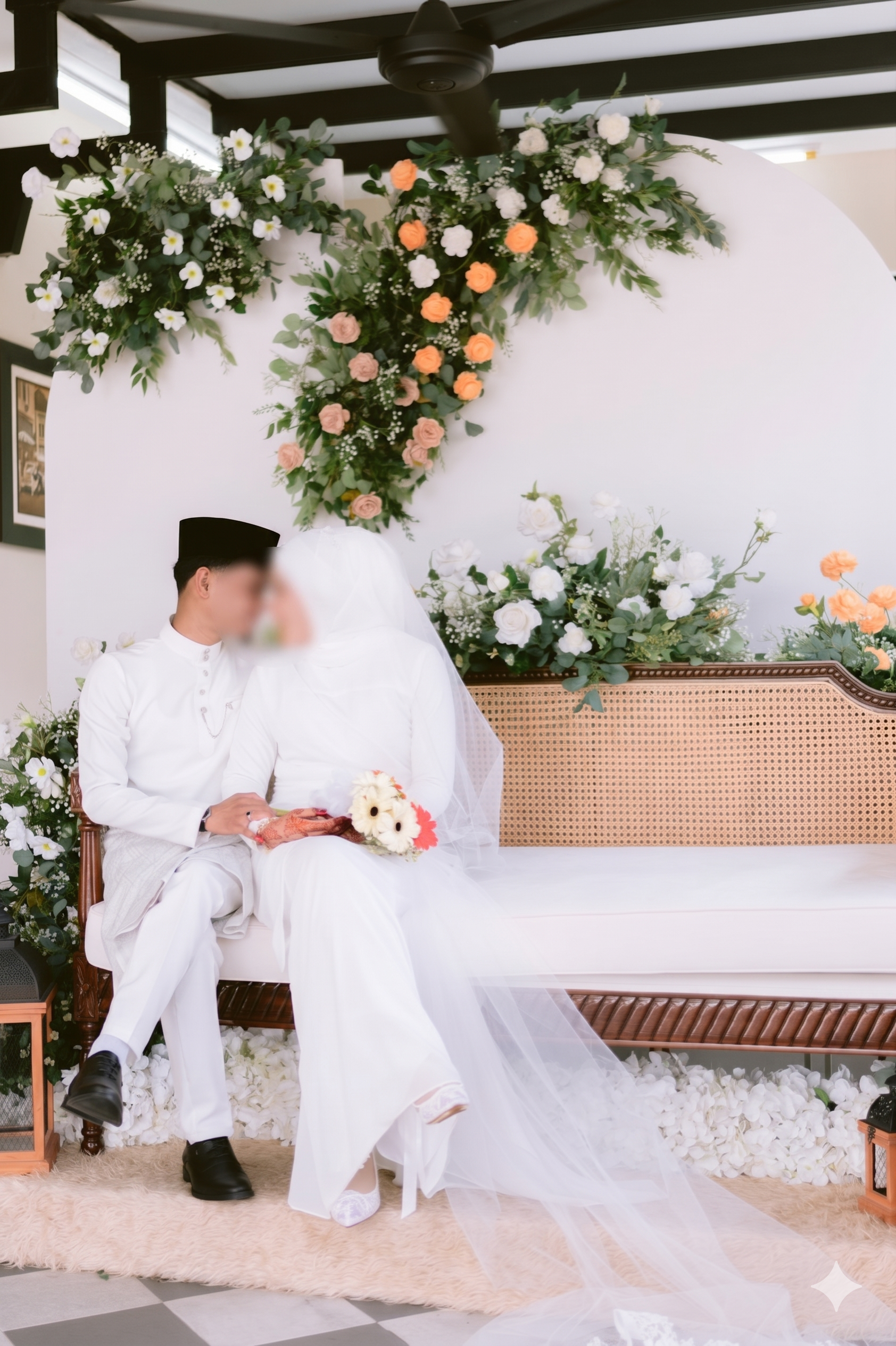 Couple sitting